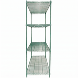 Empura Stainless E-WS186086 Shelving Unit 60"W X 18"D X 86"H 5-shelf
