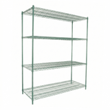 Empura Stainless E-WS187286 Shelving Unit 72"W X 18"D X 86"H 5-shelf