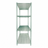 Empura Stainless E-WS187286 Shelving Unit 72"W X 18"D X 86"H 5-shelf