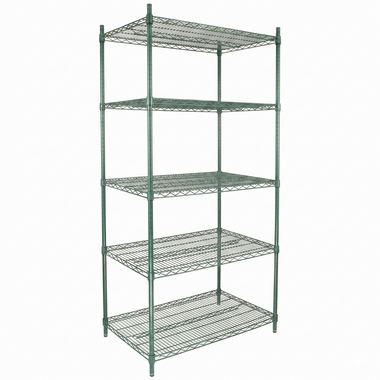 Empura Stainless E-WS244886 Shelving Unit 48"W X 24"D X 86"H 5-shelf
