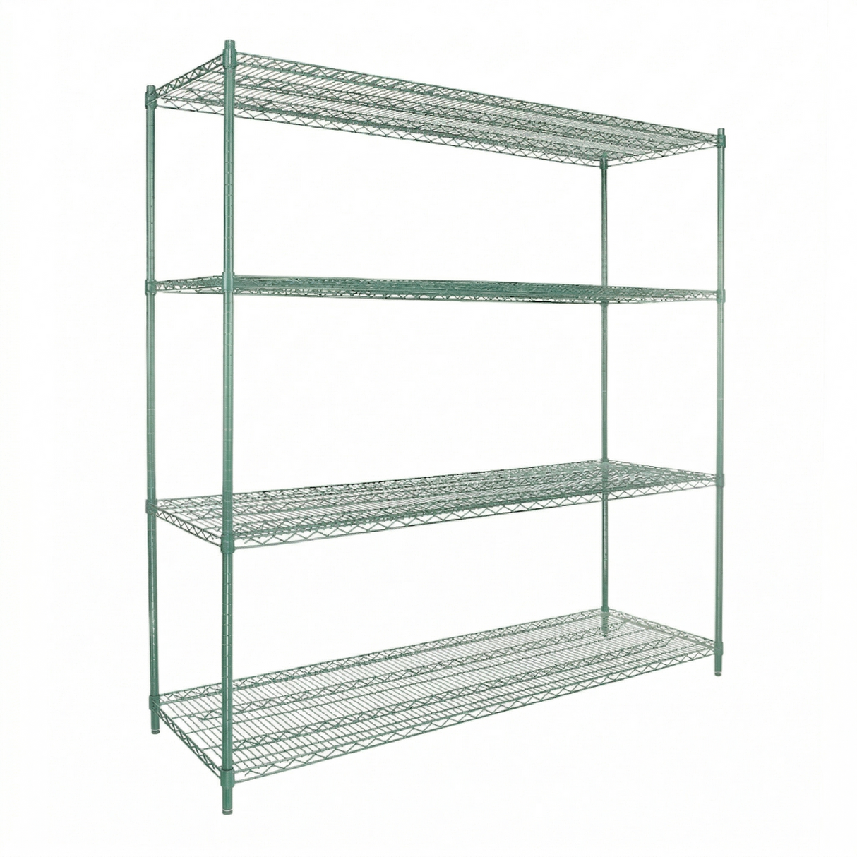 Empura Stainless E-WS247274 Shelving Unit 72"W X 24"D X 86"H 4-shelf