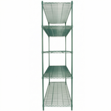 Empura Stainless E-WS247286 Shelving Unit 72"W X 24"D X 86"H 5-shelf