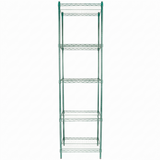 Empura Stainless E-WS182486 Shelving Unit 24"W X 18"D X 86"H 5-shelf