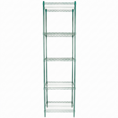 Empura Stainless E-WS182486 Shelving Unit 24"W X 18"D X 86"H 5-shelf