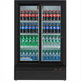Empura Refrigeration SS-P300WA-B Refrigerator Merchandiser 35.4"W X 19.45"D X 55.62"H 10 Cu. Ft Capacity