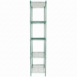 Empura Stainless E-WS182486 Shelving Unit 24"W X 18"D X 86"H 5-shelf