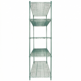 Empura Stainless E-WS246086 Shelving Unit 60"W X 24"D X 74"H 5-shelf