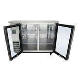 Empura Refrigeration E-KBB48-2G-24-S Back Bar Cooler 49.1"W X 24.4"D X 41.7"H 12.5 Cu. Ft. Capacity