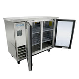 Empura Refrigeration E-KBB48-2G-24-S Back Bar Cooler 49.1"W X 24.4"D X 41.7"H 12.5 Cu. Ft. Capacity