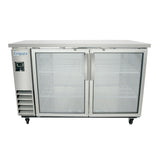 Empura Refrigeration E-KBB60-2G-24-S Back Bar Cooler 61.1"W X 24.4"D X 41.7"H 16.6 Cu. Ft. Capacity