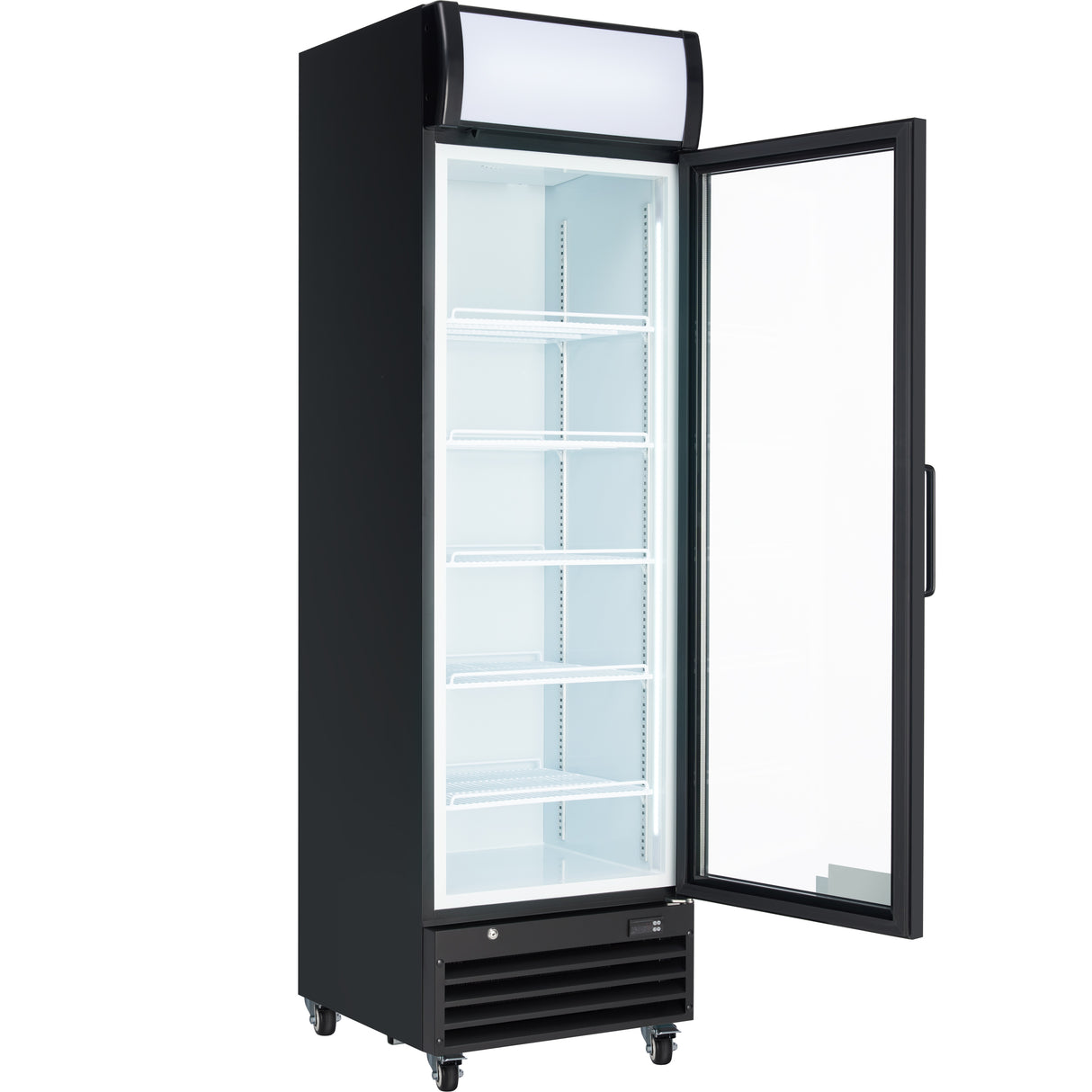 Empura Refrigeration EGM-13B Refrigerated Merchandiser 22.72"W X 23.82"D X 77.95"H 12 Cu. Ft. Capacity