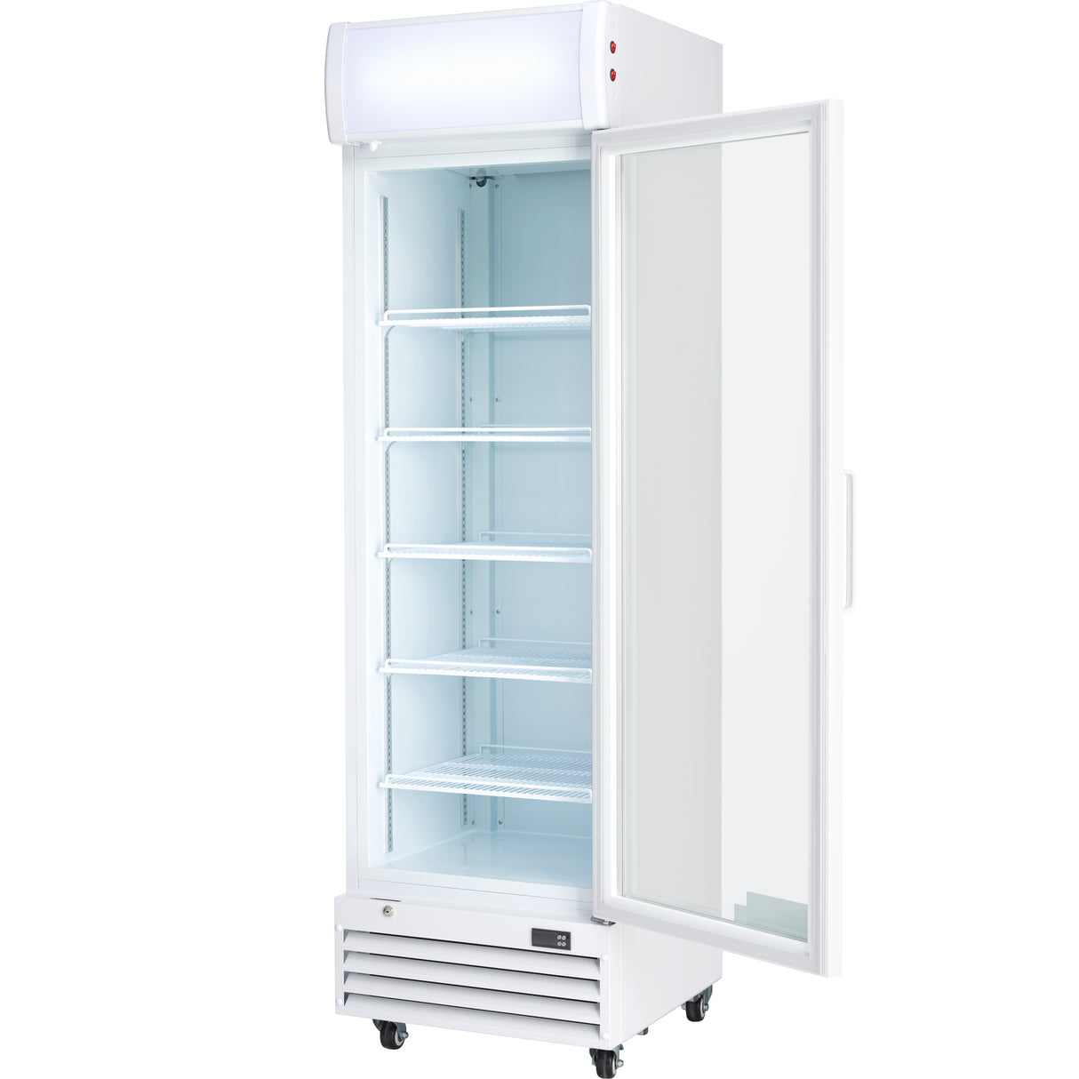 Empura Refrigeration EGM-13W Refrigerated Merchandiser 22.72"W X 23.82"D X 77.95"H 12 Cu. Ft. Capacity
