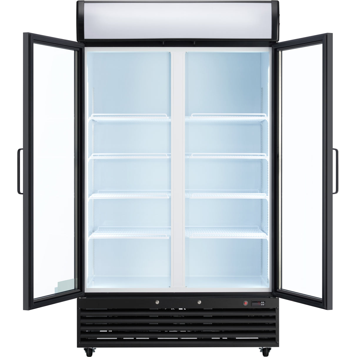 Empura Refrigeration EGM-36B Refrigerated Merchandiser 44.49"W X 28.35"D X 79.65"H 35 Cu. Ft. Capacity