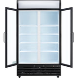 Empura Refrigeration EGM-36B Refrigerated Merchandiser 44.49"W X 28.35"D X 79.65"H 35 Cu. Ft. Capacity