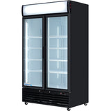 Empura Refrigeration EGM-36B Refrigerated Merchandiser 44.49"W X 28.35"D X 79.65"H 35 Cu. Ft. Capacity