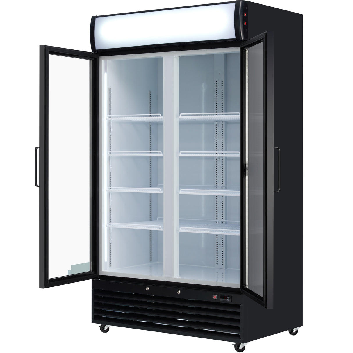 Empura Refrigeration EGM-36B Refrigerated Merchandiser 44.49"W X 28.35"D X 79.65"H 35 Cu. Ft. Capacity