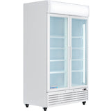 Empura Refrigeration EGM-36W Refrigerated Merchandiser 44.49"W X 28.35"D X 79.65"H 35 Cu. Ft. Capacity