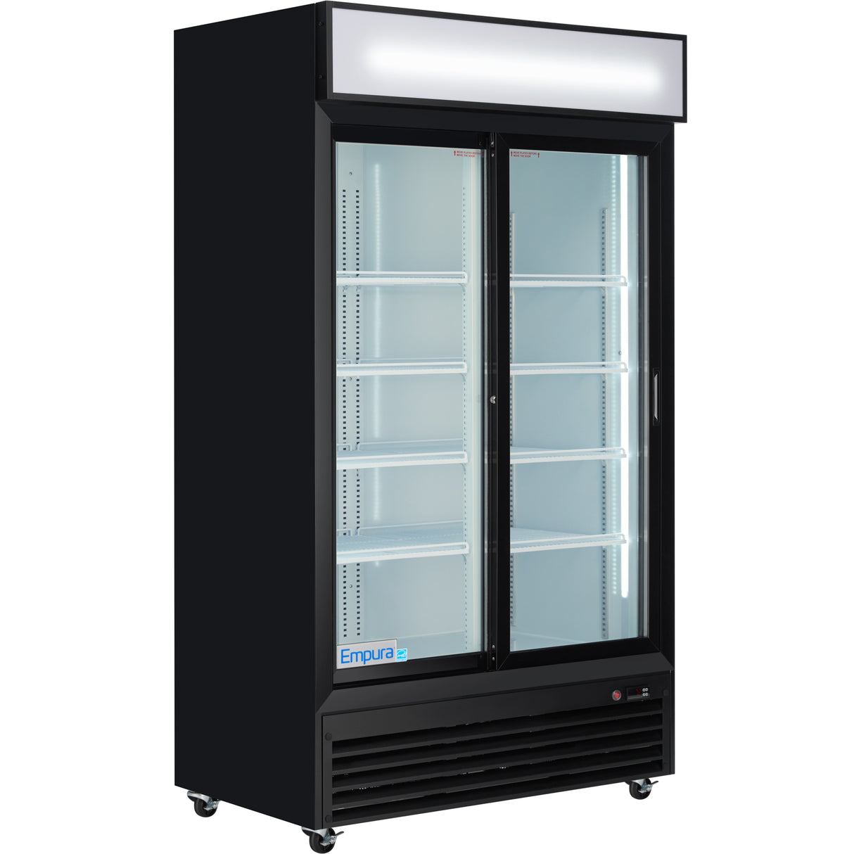 Empura Refrigeration ESM-36B Refrigerated Merchandiser 44.49"W X 27.56"D X 79.65"H 35 Cu. Ft. Capacity