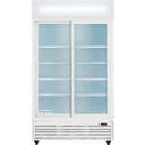 Empura Refrigeration ESM-36W Refrigerated Merchandiser 44.49"W X 27.56"D X 79.65"H 35 Cu. Ft. Capacity