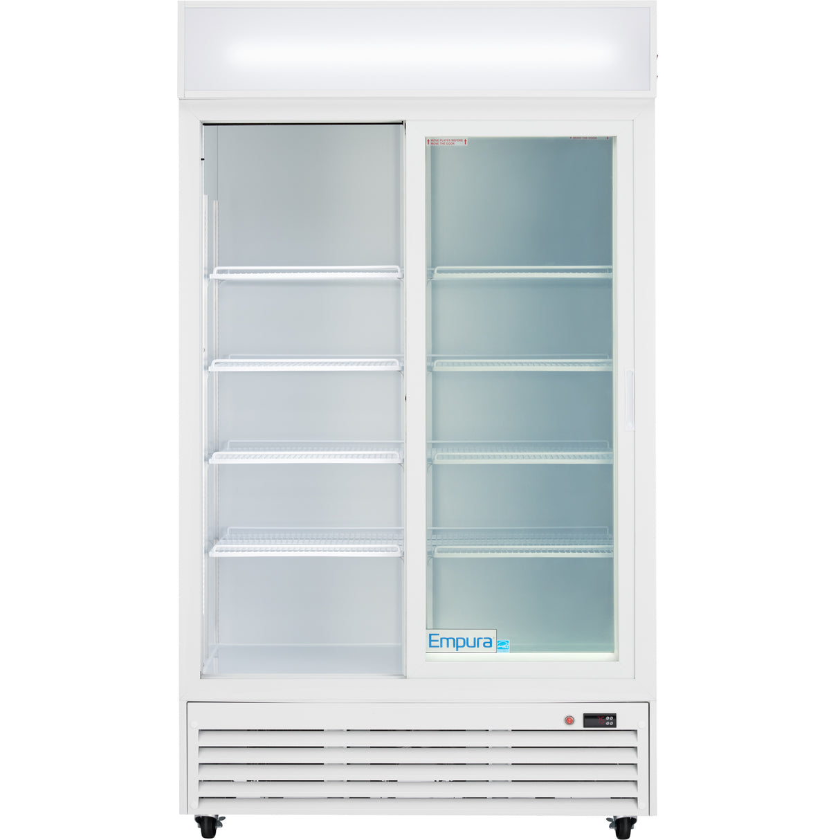 Empura Refrigeration ESM-36W Refrigerated Merchandiser 44.49"W X 27.56"D X 79.65"H 35 Cu. Ft. Capacity