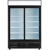 Empura Refrigeration ESM-42B Refrigerated Merchandiser 52.36"W X 27.56"D X 79.65"H 42 Cu. Ft. Capacity