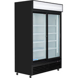 Empura Refrigeration ESM-42B Refrigerated Merchandiser 52.36"W X 27.56"D X 79.65"H 42 Cu. Ft. Capacity
