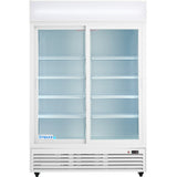 Empura Refrigeration ESM-42W Refrigerated Merchandiser 52.36"W X 27.56"D X 79.65"H 42 Cu. Ft. Capacity