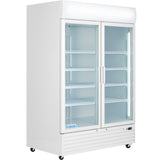 Empura Refrigeration EGM-50W Refrigerated Merchandiser 52.36"W X 32.28"D X 79.65"H 48 Cu. Ft. Capacity
