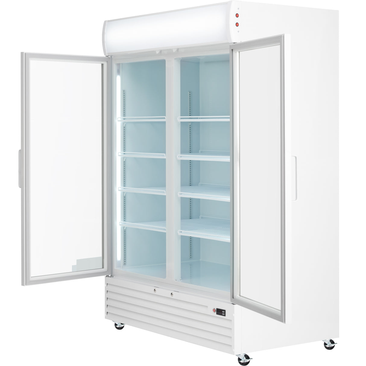 Empura Refrigeration EGM-50W Refrigerated Merchandiser 52.36"W X 32.28"D X 79.65"H 48 Cu. Ft. Capacity