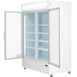 Empura Refrigeration EGM-50W Refrigerated Merchandiser 52.36"W X 32.28"D X 79.65"H 48 Cu. Ft. Capacity