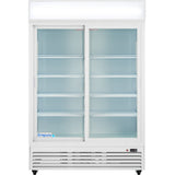 Empura Refrigeration ESM-50W Refrigerated Merchandiser 52.36"W X 31.5"D X 79.65"H 48 Cu. Ft. Capacity