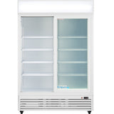 Empura Refrigeration ESM-50W Refrigerated Merchandiser 52.36"W X 31.5"D X 79.65"H 48 Cu. Ft. Capacity