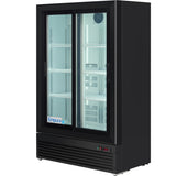 Empura Refrigeration SS-P300WA-B Refrigerator Merchandiser 35.4"W X 19.45"D X 55.62"H 10 Cu. Ft Capacity
