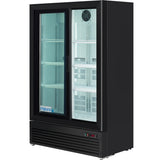 Empura Refrigeration SS-P300WA-B Refrigerator Merchandiser 35.4"W X 19.45"D X 55.62"H 10 Cu. Ft Capacity
