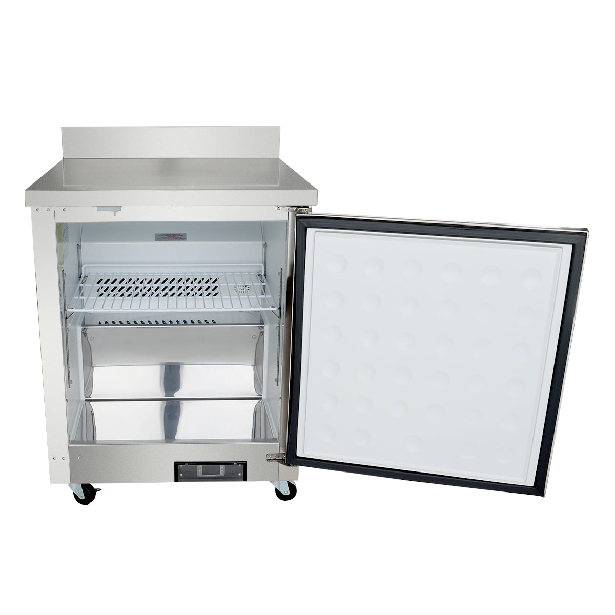 Empura Refrigeration E-KUC27FW Undercounter Reach-In Freezer Work Top 1 Swing Door Solid Door