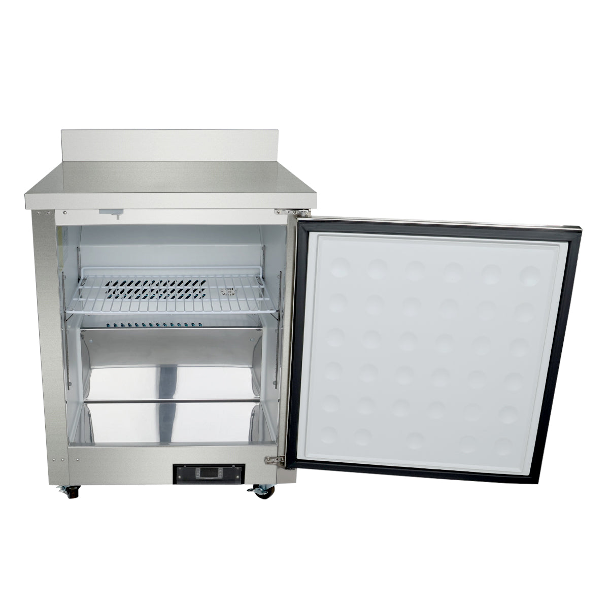 Empura Refrigeration E-KUC27W Undercounter Reach-In Refrigerator Work Top 1 Swing Solid Door