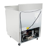 Empura Refrigeration E-KUC27W Undercounter Reach-In Refrigerator Work Top 1 Swing Solid Door