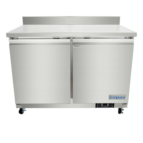 Empura Refrigeration E-KUC48W Undercounter Reach-In Refrigerator Work Top