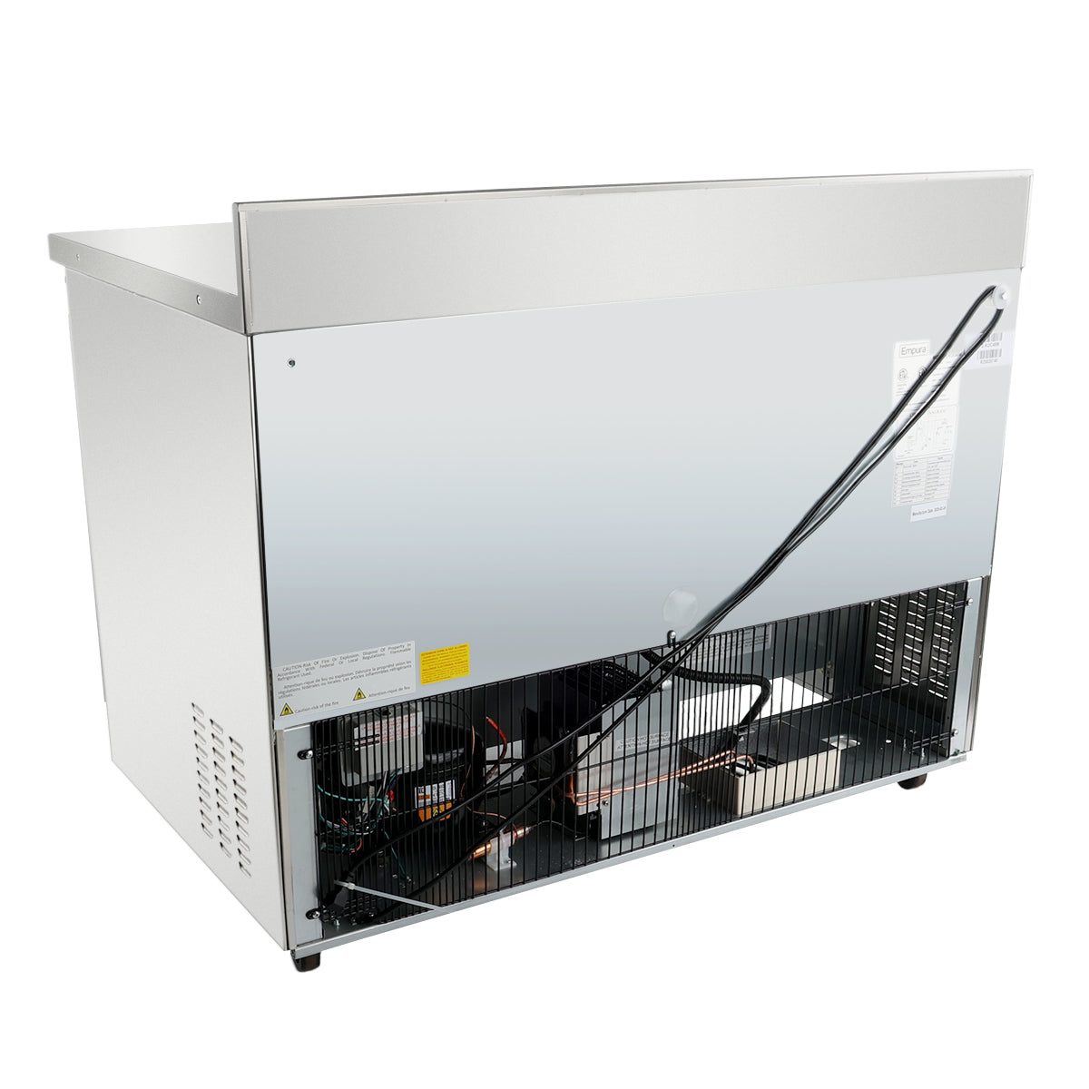 Empura Refrigeration E-KUC48W Undercounter Reach-In Refrigerator Work Top