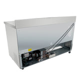 Empura Refrigeration E-KUC60FW Undercounter Reach-In Freezer Work Top 2 Swing Door Solid Doors