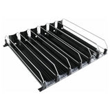 Optional 6 Lane Pusher Bundle Per Shelf Add-on Accessory Compatible with EGM-13B and EGM-13W
