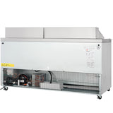 Empura Refrigeration E-KSP72M-D4 Refrigerated Sandwich/Salad Mega Top Prep Table With Drawers
