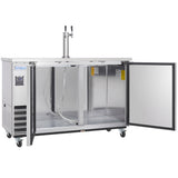 Empura Refrigeration E-KDD3-1-S Direct Draw Beer Dispenser 61.1"W X 24.41"D X 41.9"H 16.6 Cu. Ft. Capacity