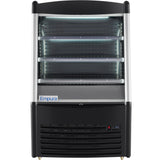 Empura Refrigeration E-VOAR-36B Open Air Merchandiser 36.2"W × 33.3"D × 59.4"H 11.3 Cu. Ft. Capacity
