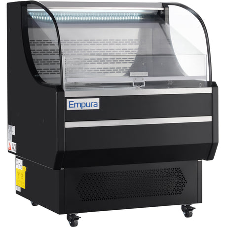 Empura Refrigeration E-HACMR-36B Open Air Merchandiser 35.4"W × 33.2"D × 46"H 7.5 Cu. Ft. Capacity