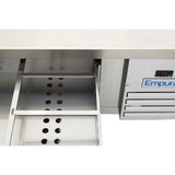 Empura Refrigeration E-KCBR60 Refrigerated Equipment Stand 62"W X 31.9"D X 26"H 8.7 Cu. Ft. Capacity