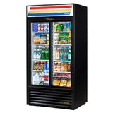 True Mfg. - General Foodservice GDM-33-HC-LD_BL - Refrigerated Merchandiser, Two-section