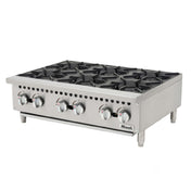Migali C-HP-6B-36-IB_NAT - Counter-top Hot Plate, 36"W, (6) Burners