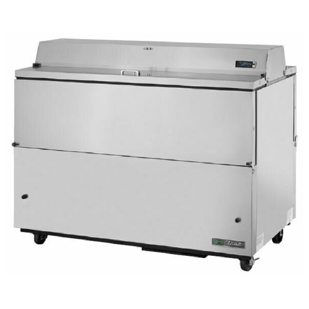 True Mfg. - General Foodservice TMC-58-S-DS-SS-HC - Mobile Milk Cooler, Forced-air