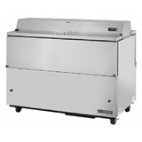 True Mfg. - General Foodservice TMC-58-S-DS-SS-HC - Mobile Milk Cooler, Forced-air